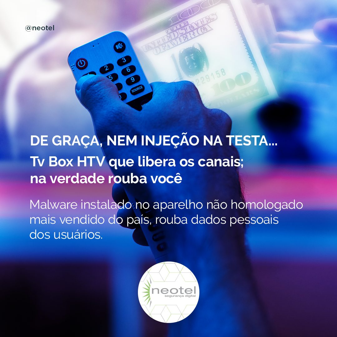 De graça, nem injeção na testa... Tv Box HTV que libera os canais; na ...