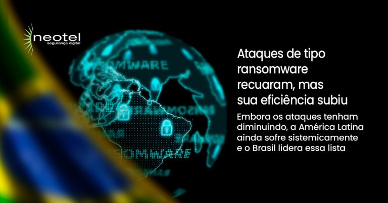 Ataques de tipo ransomware recuaram, mas sua eficiência subiu 