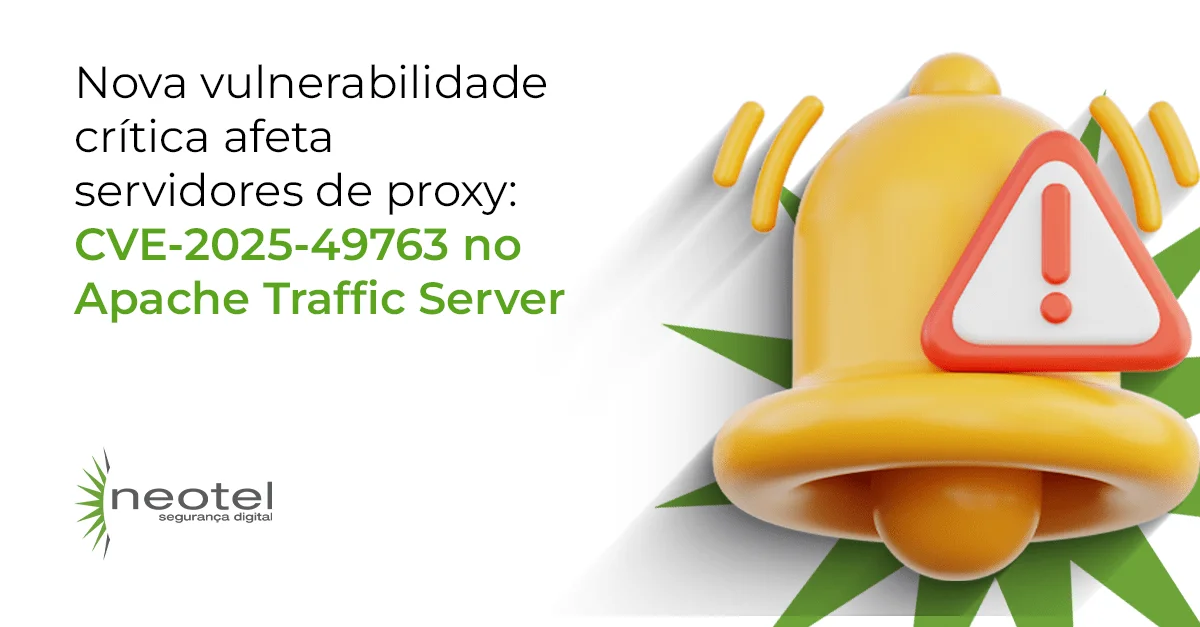 Nova vulnerabilidade crítica afeta servidores de proxy: CVE-2025-49763 no Apache Traffic Server