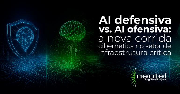 AI defensiva vs. AI ofensiva: a nova corrida cibernética no setor de infraestrutura crítica