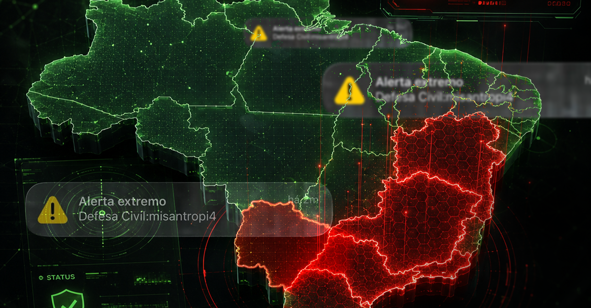 Alerta falso da Defesa Civil expõe desafios de segurança em infraestruturas críticas