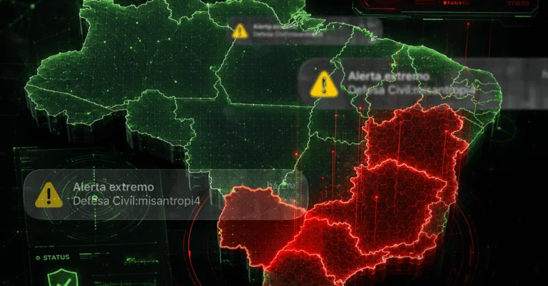 Alerta falso da Defesa Civil expõe desafios de segurança em infraestruturas críticas